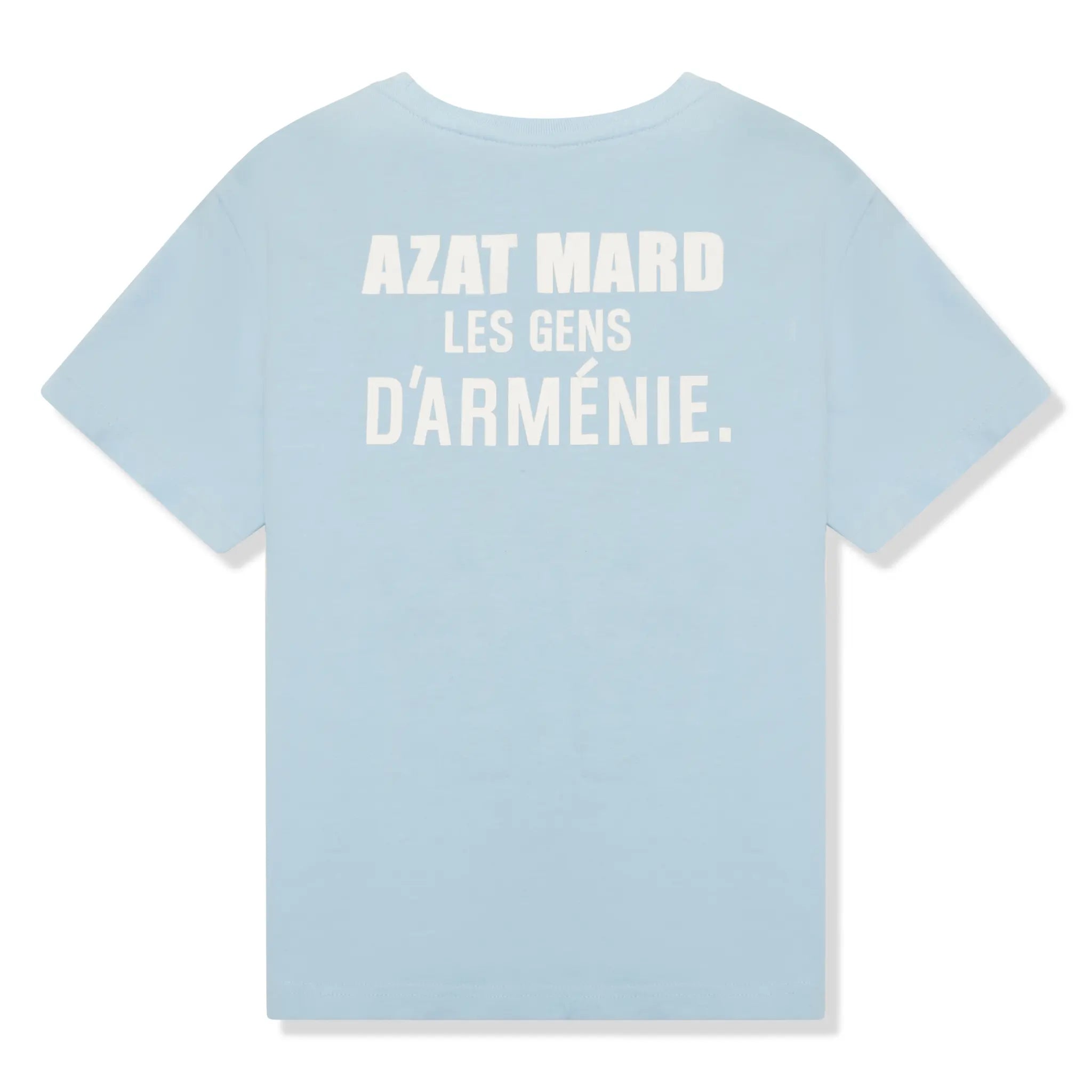 Back View of Preloved - Azat Mard Les Gens Kids Baby Blue T-Shirt